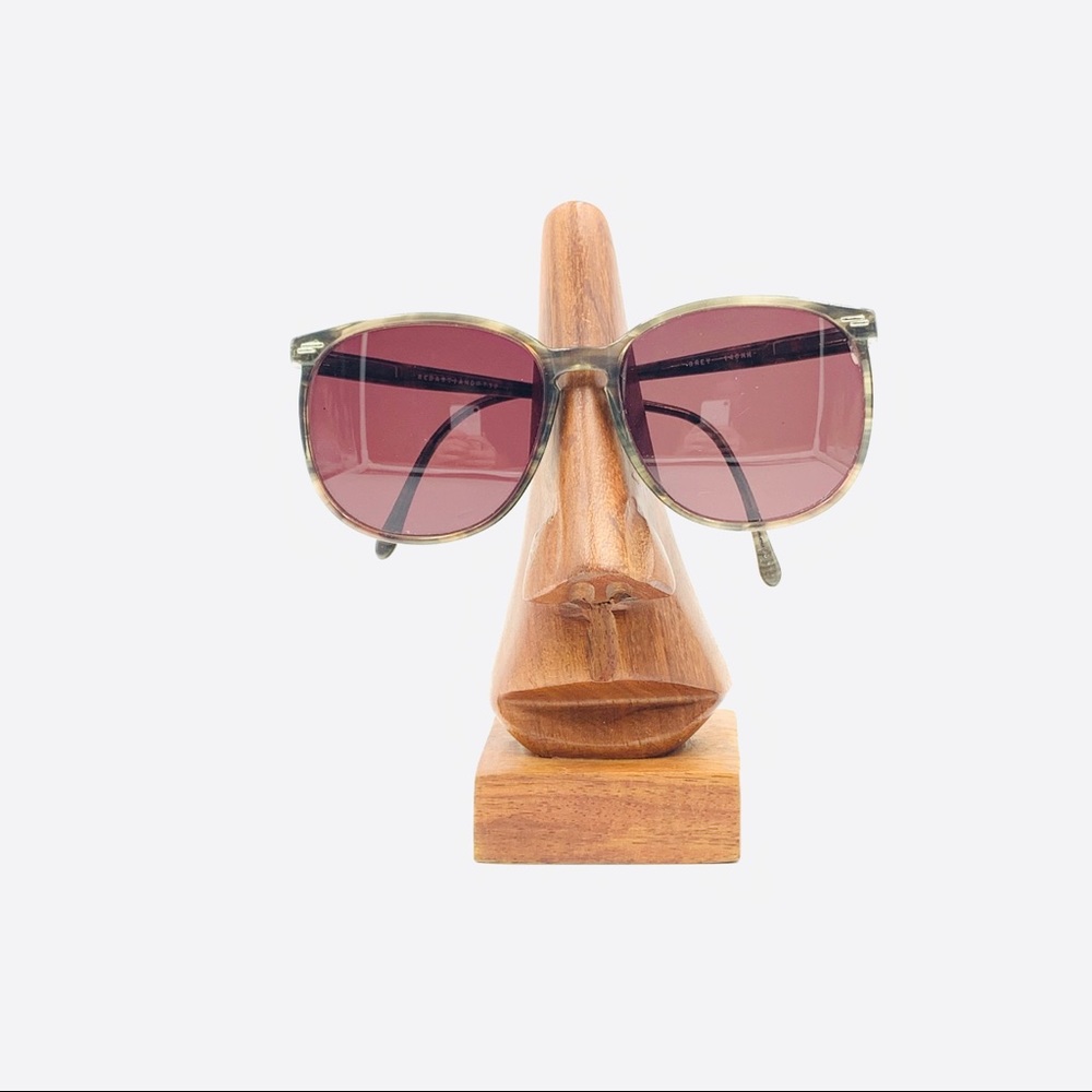 Vintage Sebastino Gray Oval Sunglasses Frames